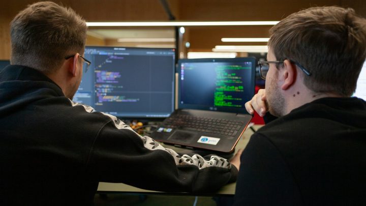 Student's Coding Session