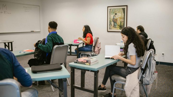 Students evaluating course content and teaching style before applying.