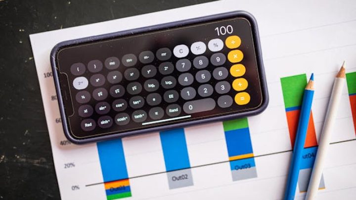 Bar Graph showing stats