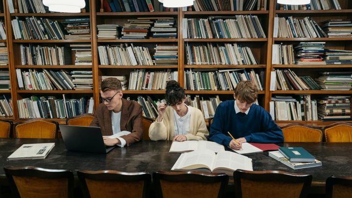 Student discovering interests and strengths before choosing a university degree.